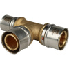 Тройник переходной пресс 32x32x26 Stout металлопластик SFP-0005-323226