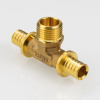 Тройник надвижной Valtec 25(3,5)х3/4"х25(3,5)Н VTm.433.G.250525