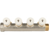 Коллектор 4 выхода STOUT 3/4"x3/4"евроконус с вентилями SMB 6851 343404