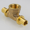 Тройник надвижной Valtec 25(3,5)х3/4"х25(3,5)В VTm.432.G.250525