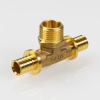 Тройник надвижной Valtec 25(3,5)х3/4"х25(3,5)Н VTm.433.G.250525
