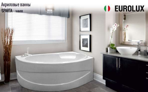 Акриловая ванна Eurolux SPARTA 160x100 E2160100035R