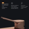 Смеситель для раковины AM.PM X-Joy F85A02144 излив 100 мм, розовое золото
