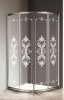 Душевой уголок 100x100 Cezares GIUBILEO-R-2-100-SCORREVOLE-CP-G
