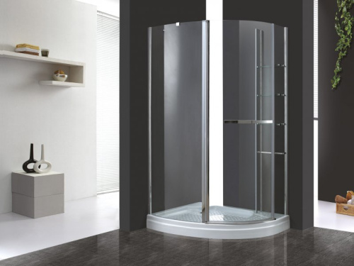 Душевой уголок 120x90 Cezares ELENA-W-RH-1-120/90-C-Cr-L
