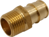 Соединитель РОСТерм 20x1/2"Н латунь, лайт Q&E PE-x L20COUP12EXT