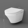 Подвесной унитаз Am.Pm Inspire C501700WH белый, FlashClean безободковый
