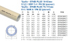 Полипропиленовая труба 40x5,5 Ekoplastik PP-RCT Stabi Plus PN28 алюминий
