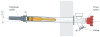 Кран незамерзающий  1/2"x3/4" НР L-300мм Unipump
