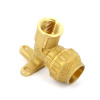 Водорозетка Tiemme 25x3/4"В латунь для ПНД 3400046