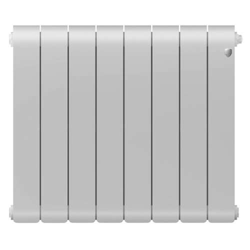 Биметаллический радиатор Royal Thermo INFINITY 500 - 8 секций, боковое, белый Bianco Traffico