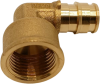Угольник с резьбой РОСТерм 16x1/2"В латунь, лайт Q&E PE-x L16ELB12INT
