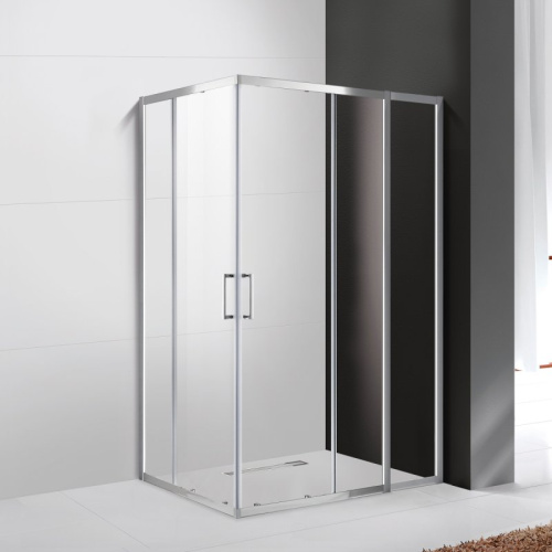 Душевой уголок 120x100 Cezares MOLVENO-AH-21-100+20-C-Cr-IV