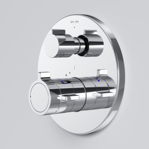Смеситель встраиваемый Am.Pm X-Joy F85A95600 с термостатом, 3 потребителя, хром