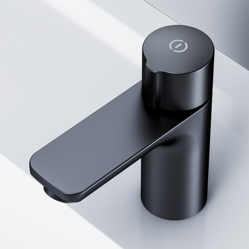Смеситель для раковины AM.PM X-Joy F85A02522 TouchReel чёрный