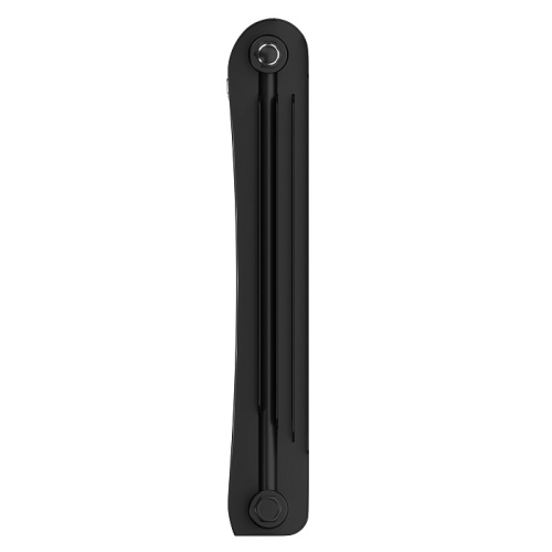 Биметаллический радиатор Royal Thermo INFINITY 500 - 10 секций, боковое, черный Noir Sable