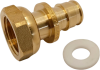 Соединитель с накидной гайкой РОСТерм 16x1/2"В, лайт Q&E PE-x L16COUPNUT12