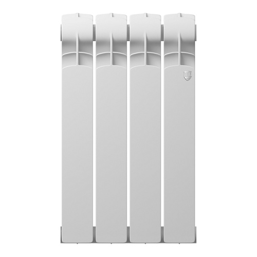 Биметаллический радиатор Royal Thermo INDIGO B 500 - 4 секции, боковое, белый