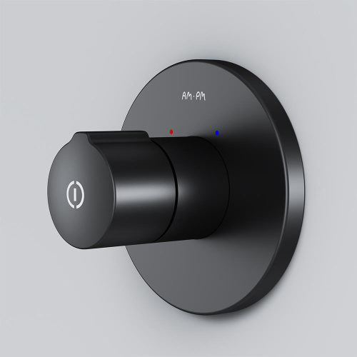 Смеситель встраиваемый Am.Pm X-Joy F85A65722 TouchReel черный, 1 потребитель
