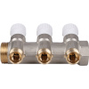 Коллектор 3 выхода STOUT 1"x1/2" с вентилями SMB 6851 011203