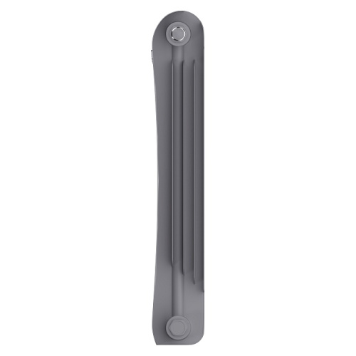 Биметаллический радиатор Royal Thermo INFINITY 500 VDR - 12 секций, нижнее справа, серебристый Silver Satin
