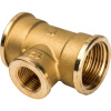 Тройник переxодной Stout 1"x1/2"x1"ВВВ латунь SFT-0021-001121
