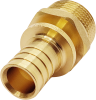 Соединитель РОСТерм 25x1"Н латунь PE-x 25COUP1EXT