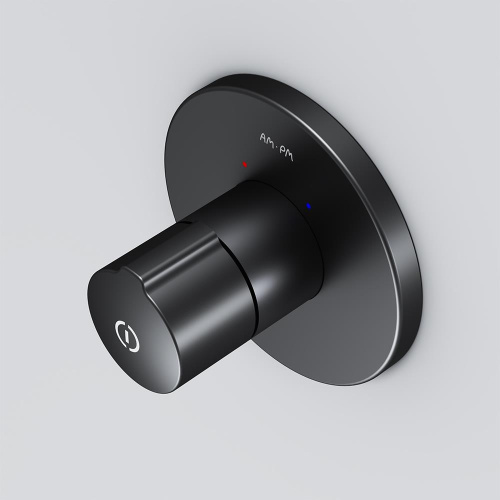 Смеситель встраиваемый Am.Pm X-Joy F85A65722 TouchReel черный, 1 потребитель
